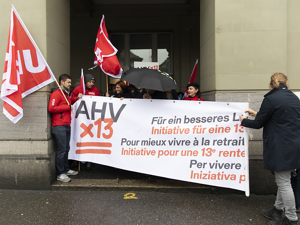 13e rente AVS: les signatures ont été remises à la Chancellerie - RJB ...