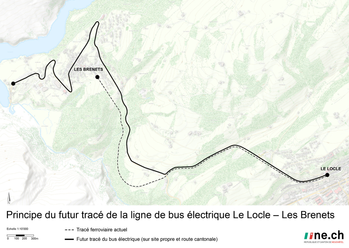 Locle Bus Du rail au bus pour la ligne Le Locle-Les Brenets - RTN votre radio ...